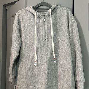 Maurice’s grey quarter zip hoodie